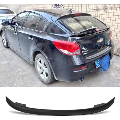 Trunk Spoiler Carbon Surface MT For Chevrolet Cruze Hatchback 2013 - 2015 Style Car Refit Accessories Rear Wing