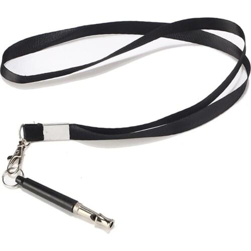 Hot Sale Dog Whistle to Stop Barking Adjustable Pitch Ultrasonic Training Tool Dog Bark Control Whistle with Free Lanyard Straps