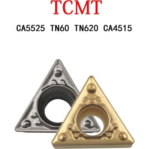 TCMT -HQ TCMT09 TCMT11 TCMT16 TCMT090202HQ CNC Carbide Inserts For Turning 60°Triangle Original Blades For Lathe Machine Cutting