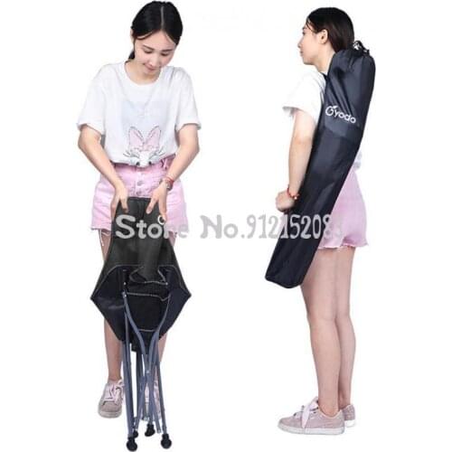 Outdoor Folding Chair Portable Back Fishing Chair Horse Chair Beach Reclining Chair Camping Leisure Small Moon Chair