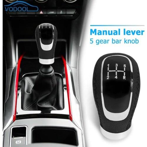 Universal 5 Speed Car Gear Shift Knob Manual Transmission Models Gear Stick Shifter Lever Knob Car Accessories