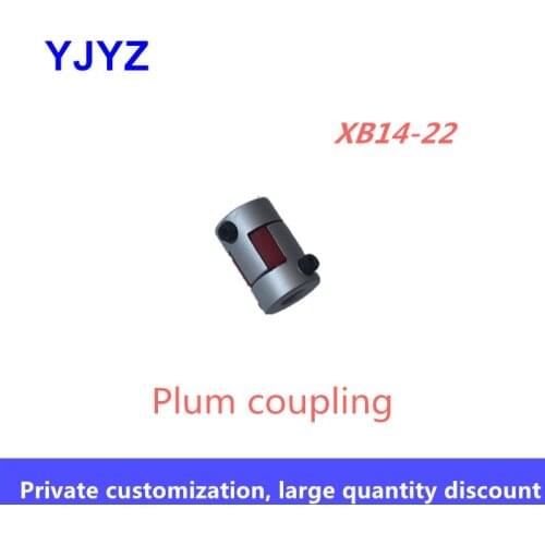 1PCS Flexible Plum Shaft Coupling XB14-22 CNC Stepper Motor Coupler Jaw shaft coupling