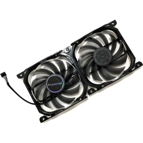 2pcs/Set 4Pin CF 12915S GPU Cooler VGA Card Fan For InnoVISION INNO3D Graphics Video As Replacement