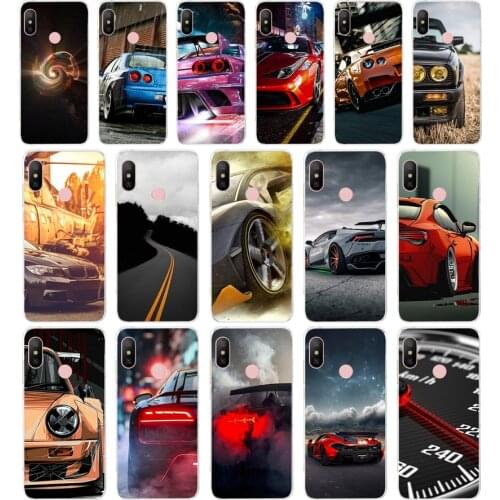 21AA car gift Soft Silicone Tpu Cover phone Case for Xiaomi Redmi 6 Pro 6A 7A Note 6 Pro 7 case