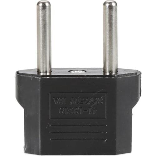 Adapter US To EU Plug Conversion Converter Travel Plugs Power Durable High Quality