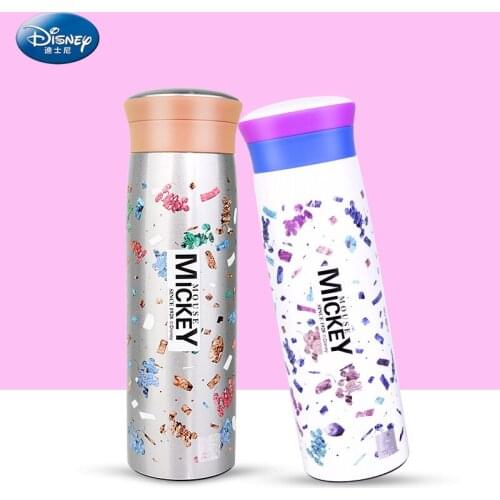 Disney Thermal Cup Brilliant glasses with your hands Drink straight Mickeys water cup Stainless Steel Material 6-12 hours