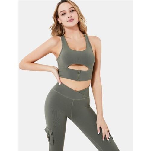 21New Ins Women Yoga Set Seamless High Waist Flexible Bra Pockets Leggings Workout Clothes for Women Sports Gym Clothing Fitness