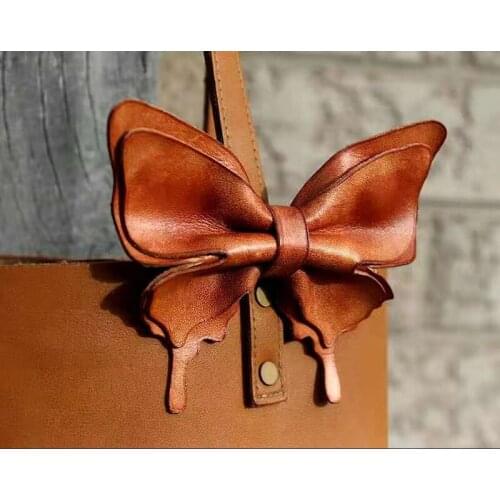 Leather craft Butterfly shape Die Japan steel blade Art Template Cutting mould handmade Punching Tools 3 Pcs / Set