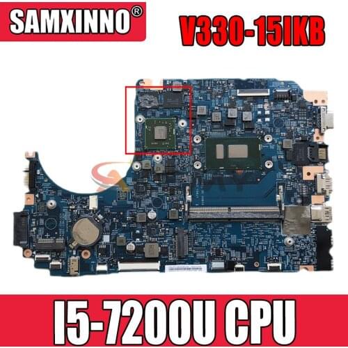 LV315KB MB 17807-3 448.0DC04.0031 Motherboard For Lenovo V330-15IKB Laptop Motherboard I5-7200U with video card 100% test intact