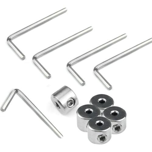 2.0mm-4.5mm Limit Ring Drill Woodworking Drill Clamp Positioning Ring Locator Drill Bit Depth Stop Collars Ring Positioner