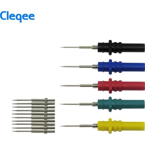 P8002 Automotive Diagnostic Test Accessories Oscilloscope Probe Pins Set Oscilloscope Accessory Acupuncture Repair Tool HT307