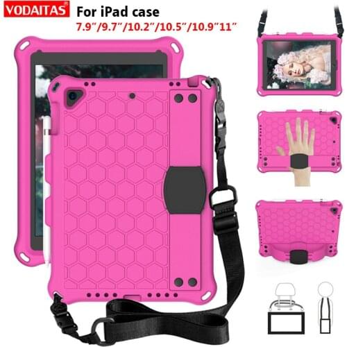 For IPad Air 4 2020 Air 3 10.5 Air 2 10.2 5th 6th 7th 8th Generation Case for IPad Pro 11 2020 Kids Shockproof Cover Skin Shell