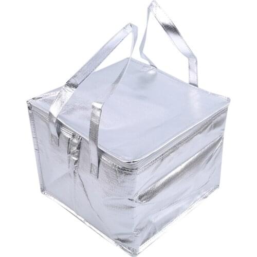 Lunch Cooler Bag Insulation Folding Picnic Portable Ice Pack Food Thermal Bag Food Delivery Bag Drink Carrier Insulated Bag