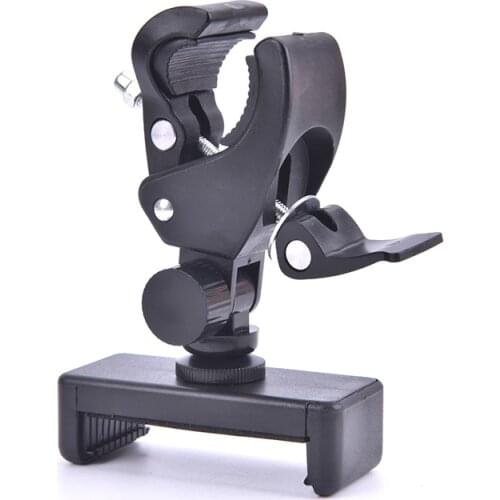 High Quality 1/4 Camera DV DSLR Bike Bicycle Handlebar Clamp Bracket Tripod Mount Screw Clip Tripods For Gopro Hero5/4/3+/3/2/1