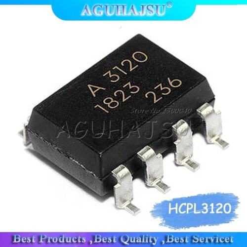 10PCS HCPL3120 SOP8 HCPL-3120 SOP A3120 SOP-8 SMD FOD3120