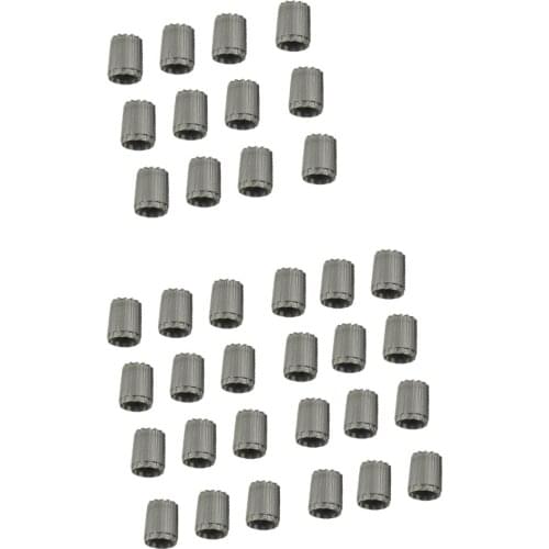 36pcs Wheel Tire Valve Stem Caps Covers for TPMS Tire Universal Kit