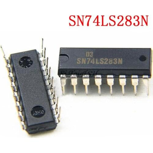 5PCS HD74LS283P DIP-16 74LS283 DIP16 SN74LS283N DIP DM74LS283N new and original IC