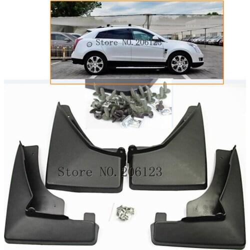 Car Mud Flaps For Cadillac SRX 2010 - 2016 Mudflaps Splash Guards Mud Flap Mudguards Fender 2011 2012 2013 2014 2015