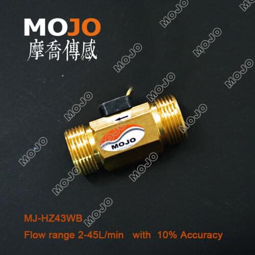Flow sensor MJ-HZ43WB DN20 G3/4" 2-45L/min New Intelligent Water Dispenser Copper Type 5pcs/lots