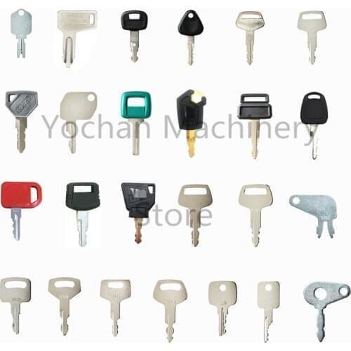25 Key Machinery Master Set For Caterpillar Hitachi Kobelco Komatsu Kubota Mustang John Deere Excavator Loader