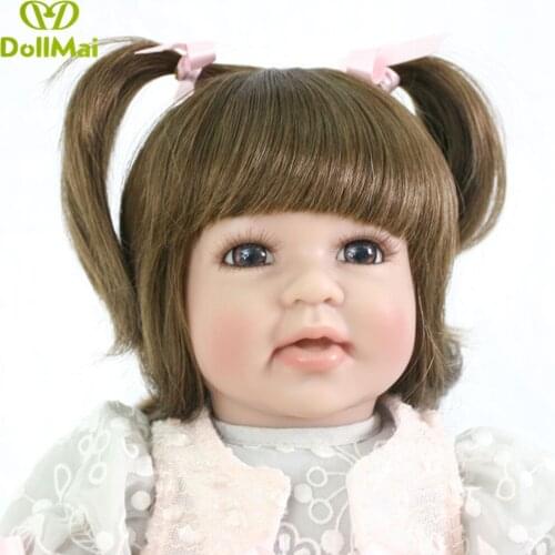 Reborn alive baby girl silicone vinyl dolls 20"50cm reborn babies toddler princess doll gift for child newborn Reborn doll