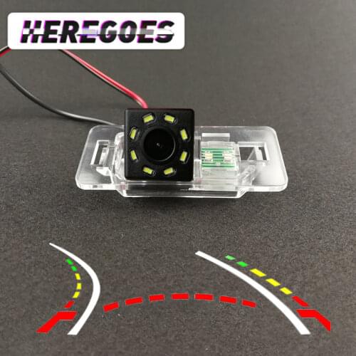 Fisheye 8 12 led dynamic Wireless Car CCD Night Vision Rear Camera For BMW 3 Series 315 318 320 323 325 E46 E39 E53 X3 X5 X6