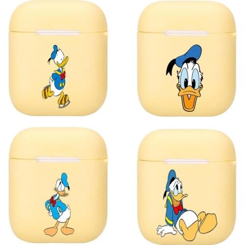 Disney Silicone Case For Apple Airpods 1/2 Cover Protective Earphone Case Headphones Cases Protective For Apple Cover