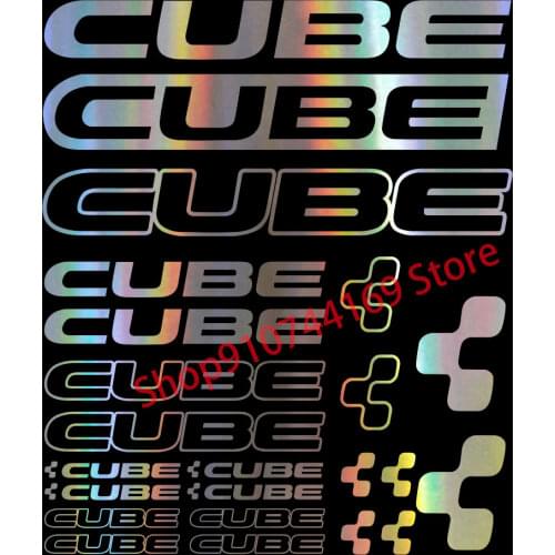 1set Mtb Sticker for cube Bicycle Accessories Frame Road Bike Cycling Frame Stickers DIY Bike Decorative Stickers
