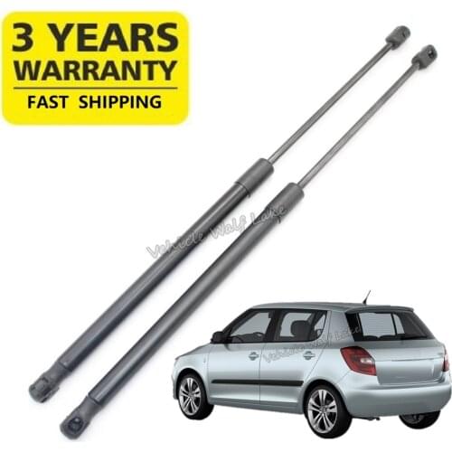 2pcs For Skoda Fabia MK2 Hatchback & Combi 2011 2012 2013 2014 2015 Car-Styling With Gift Tailgate Boot Gas Struts Gas Spring