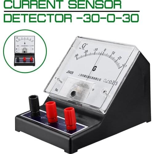 -30-0-30 Galvanometer Scientific Current Sensor Current Detector Sensitive Ammeter Electric Analog Display