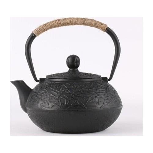 Free shipping Cast Iron Tea Pot Set Japanese Teapot Tetsubin Kettle Drinkware 900ml Kung Fu Tools Stainless Steel Strainer