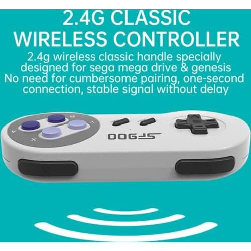 Wireless Video Game Console For Sega Genesis Game HD Quality SFC TV Game Console Built-in 926 Games Double 2.4g Wireless Console