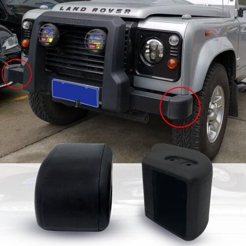 For land rover defender front bumper RUBBER CAP 4x4 offroad sport car accessories body parts RUBBER CAP guard