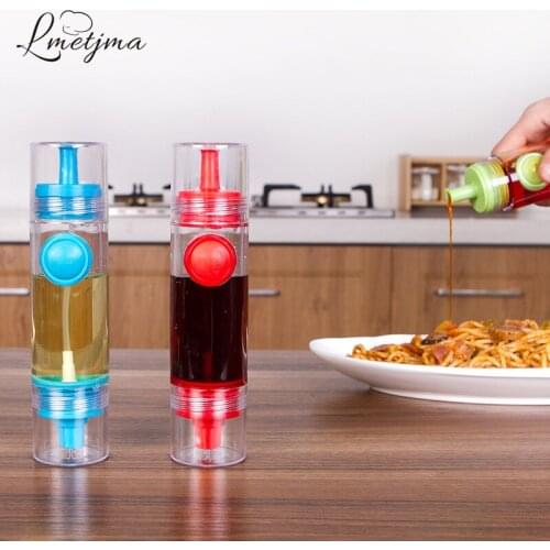 LMETJMA Olive Spray Fine Pump Oil Sprayer Bottle Cruet Vinegar Dispensers Honey Oil Bottle with Press for Barbecue Cooking K0103