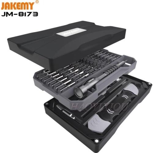 New Product JM-8173 Professional Screwdriver Repair Tool box Set with Multi-layer Design for Home Improvement DIY Repair