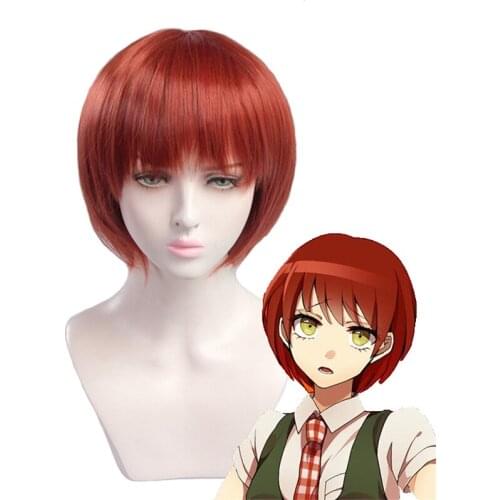 Game Danganronpa Koizumi Mahiru Cosplay Wigs Straight Cartoon Heat Resistant Synthetic Hairpiece Party Costume Wig Pelucas