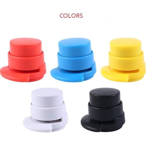 ABS Plastic Staple-free Stapler Paper Binding Tool Staple free Stapler for Kids Student Stationery School Office Supplies