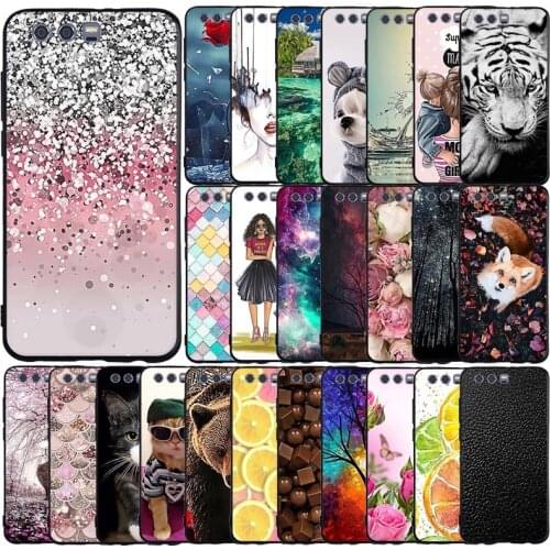 Silicone Case For Huawei Honor 9 Case Soft Tpu Phone Shell Cover For Huawei Honor 9 Fundas Coque Etui Bumper Protective Cover