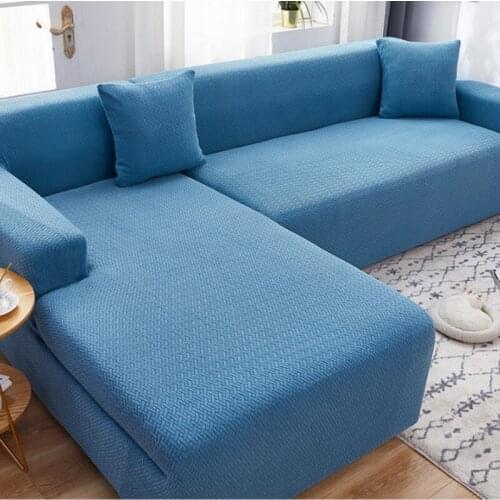 Universal Couch Cover for Sofa Polar Fleece Sofa Covers for Living Room Thick Elastic Sofa Cover Modern Four Season Slipcovers