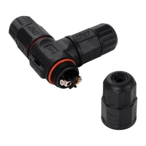 Waterproof Cable Connector 3Core 220V~380V IP67 Solar Garden Outdoor Junction
