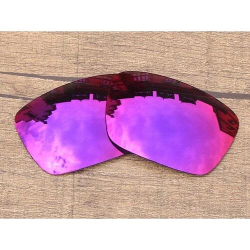 Vonxyz Midnight Mirror Polarized Replacement Lenses for-Oakley Fuel Cell Frame