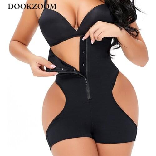 Sexy Butt Lifter Control Panties Seamless Shapewear Bodysuit Full Body Shaper Booty Push Up Underwear Big Ass Lift Up Panty Slim