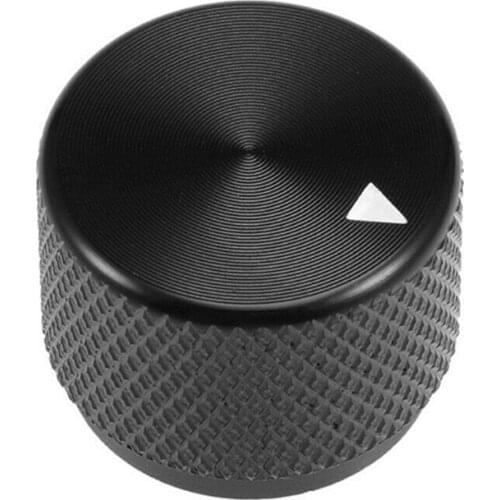 1pcs 20x15.5mm Aluminium Alloy Potentiometer Rotary Knob Knurled Shaft Hole Black Red Golden Silver Blue