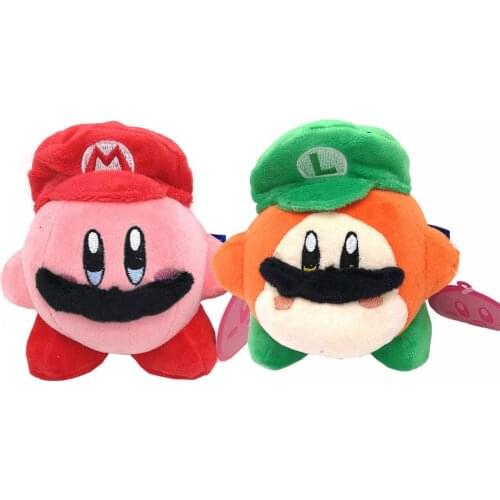 2PCS Waddle Dee with Hat 5" 13CM Plush Keychain Pendant Toy Retail