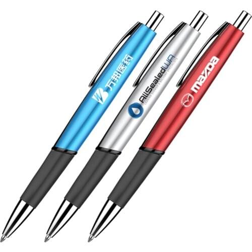 200 pcs/lot Novelty click action promotional gifts ball point pens customized logo printing