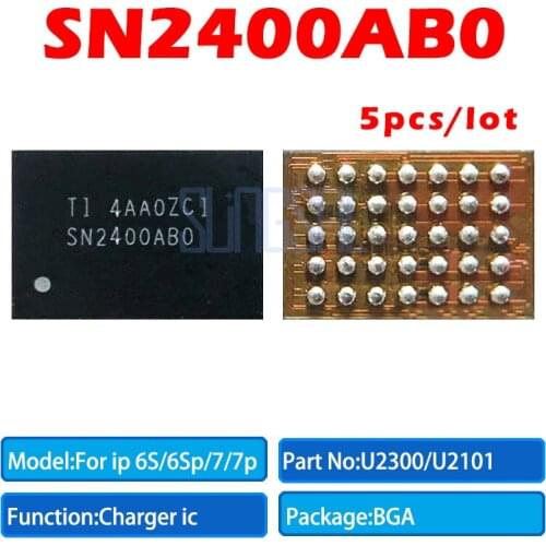5pcs/lot 100% Original PN2400A0A SN2400AB0 for iphone 6S/6S plus/6S PLUS USB control IC charging charger IC SN2400ABO 35 pins