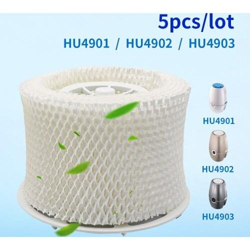 5pcs/lot HU4101 humidifier filters,Filter bacteria and scale for Philips HU4901/HU4902/HU4903 Humidifier Parts