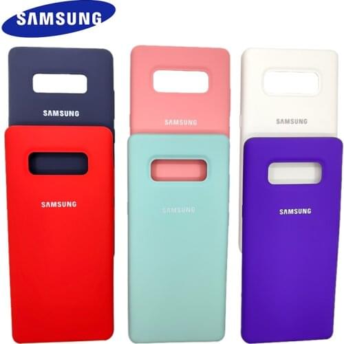 Note 8 Liquid Silicone Case Silky Soft-Touch Back Protective Cover For Samsung Galaxy note8 Note 8 Phone Case