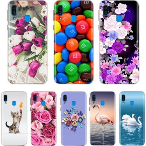 Case For Samsung A40 Case cover Soft Silicone Phone coque Bumper For Samsung Galaxy A40 A 40 A405 SM-A405F A405F Cartoon shells