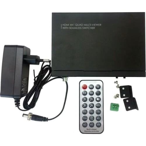 HDMI 4X1 QUAD MULTI-VIEWER WITH SEAMLESS SWITCHER